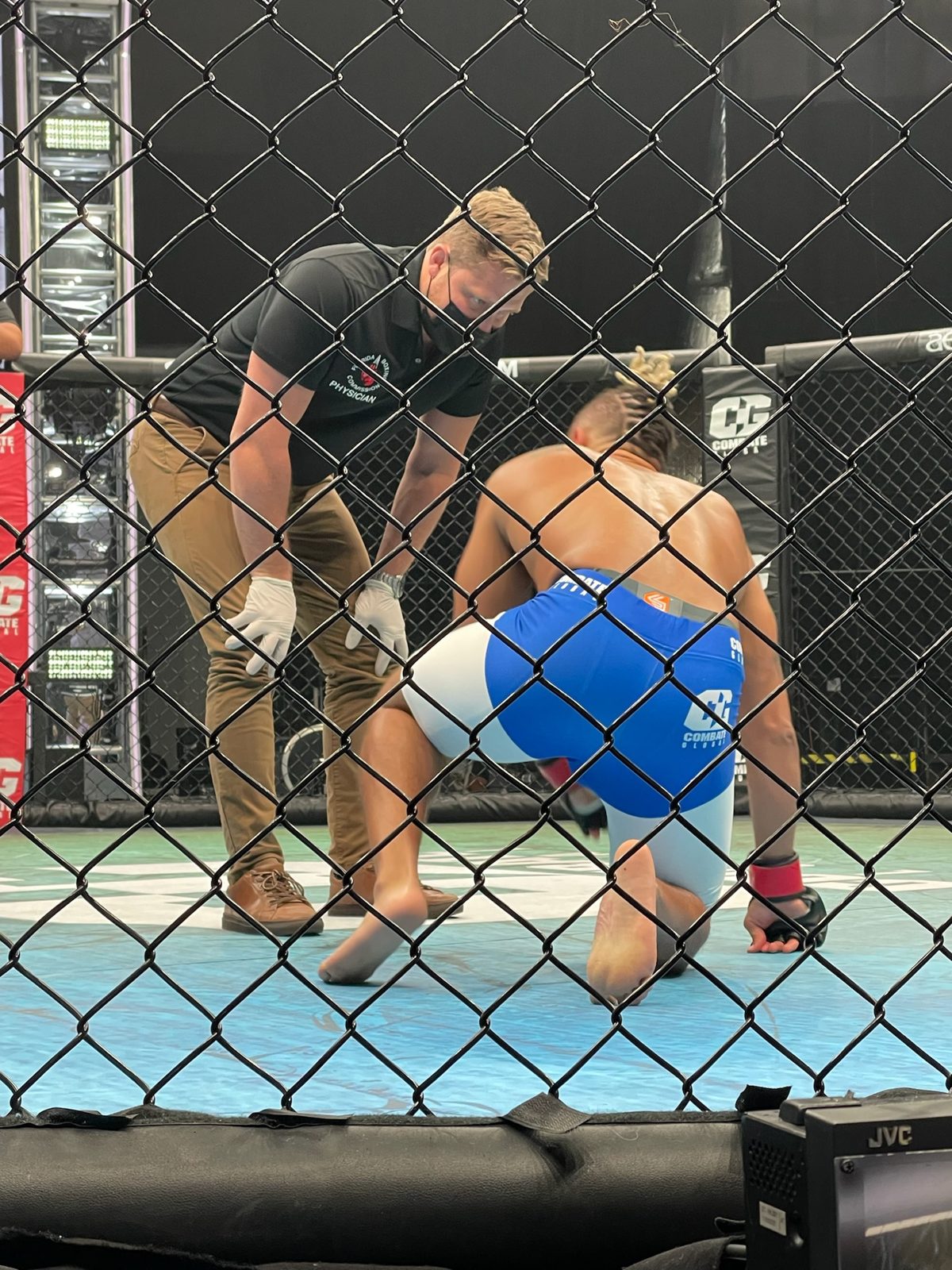 In-cage fighter assessment